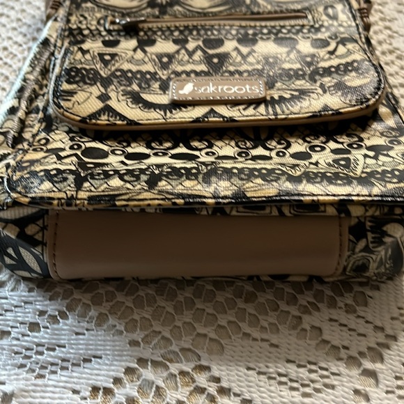 Sakroots Black & White Crossbody - Picture 3 of 11